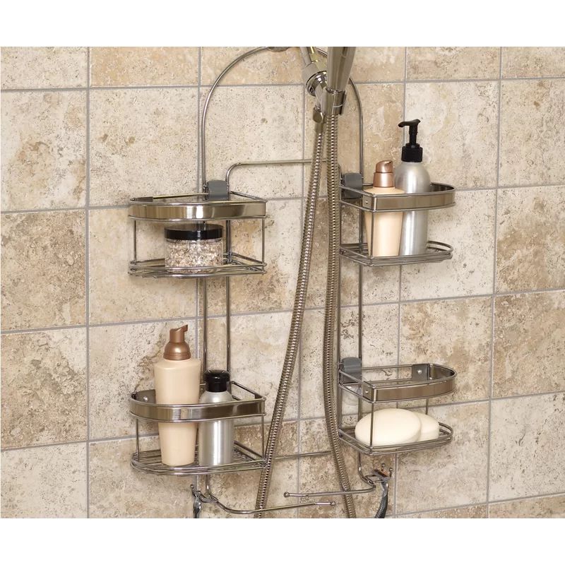 Stickland Hanging Stainless Steel Shower Caddy | Wayfair North America
