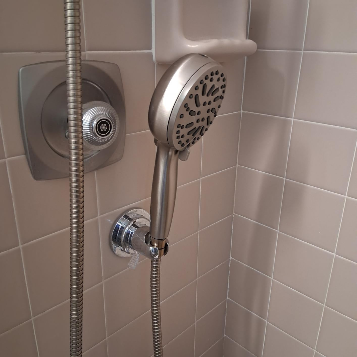 BOPai Suction Cup Shower Head Holder for Handheld Shower – No Drill, For Smooth Surfaces Only, ... | Amazon (US)