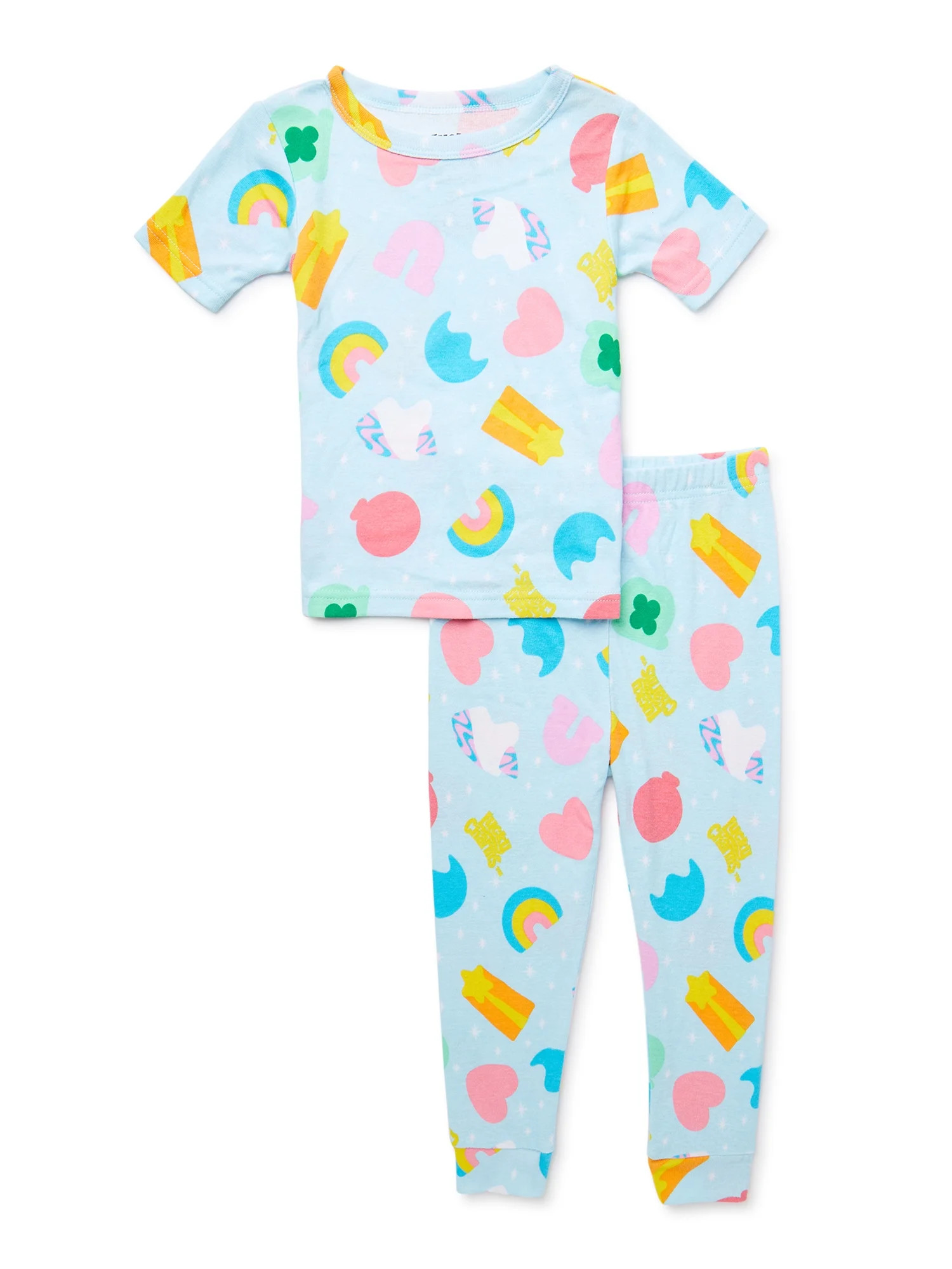 Character Toddler St. Patrick’s Day Pajama Set, 2-Piece, Sizes 12M-5T | Walmart (US)