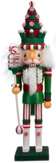 Kurt Adler 16 inch Hollywood Nutcracker with Santa on top | Amazon (US)