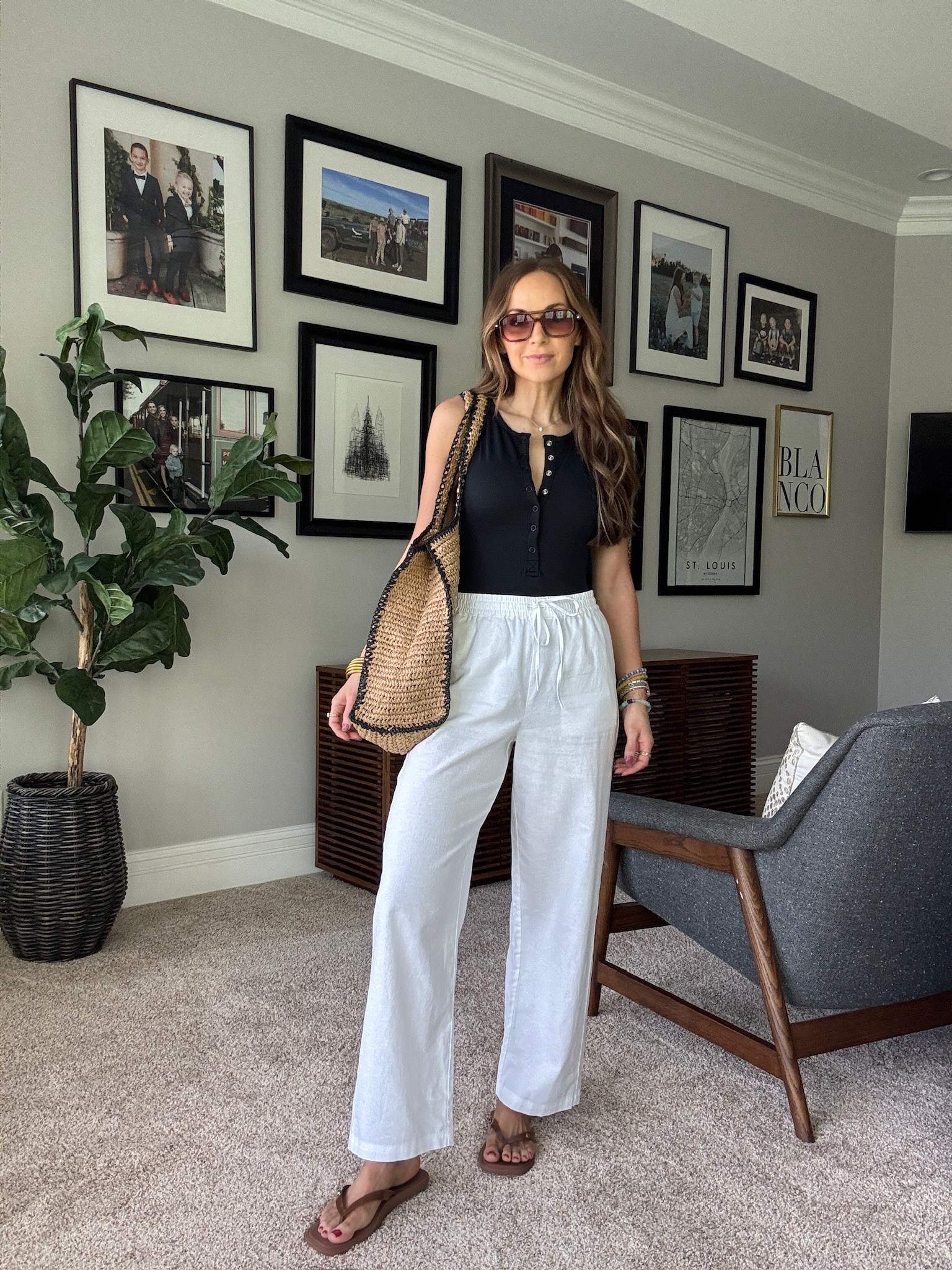 New color of our favorite @jcrew pants! They are a little see through so I’ll be wearing them as a swim coverup! 

#LTKgrwm #LTKSwim