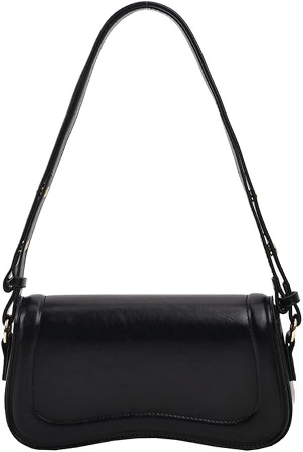 Shoulder Bag for women Clutch Purse Handbag PU Leather Tote Bag with 2 Removable Straps and Zippe... | Amazon (US)