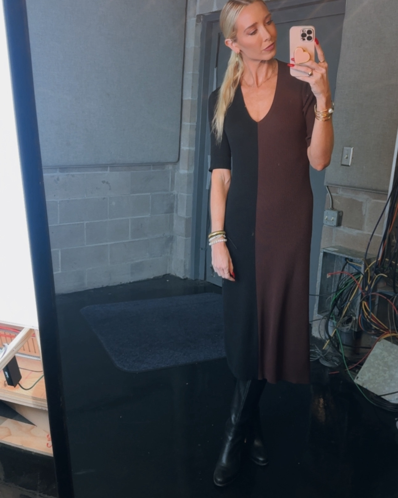 I love when it finally starts to feel like fall in Florida! These boots are my absolute favorite, you can walk miles and they are extremely comfortable - plus they go up to a size 12. I also love this neutral sweater dress with the keyhole back! 🍁

#LTKSeasonal #LTKHalloween #LTKHoliday