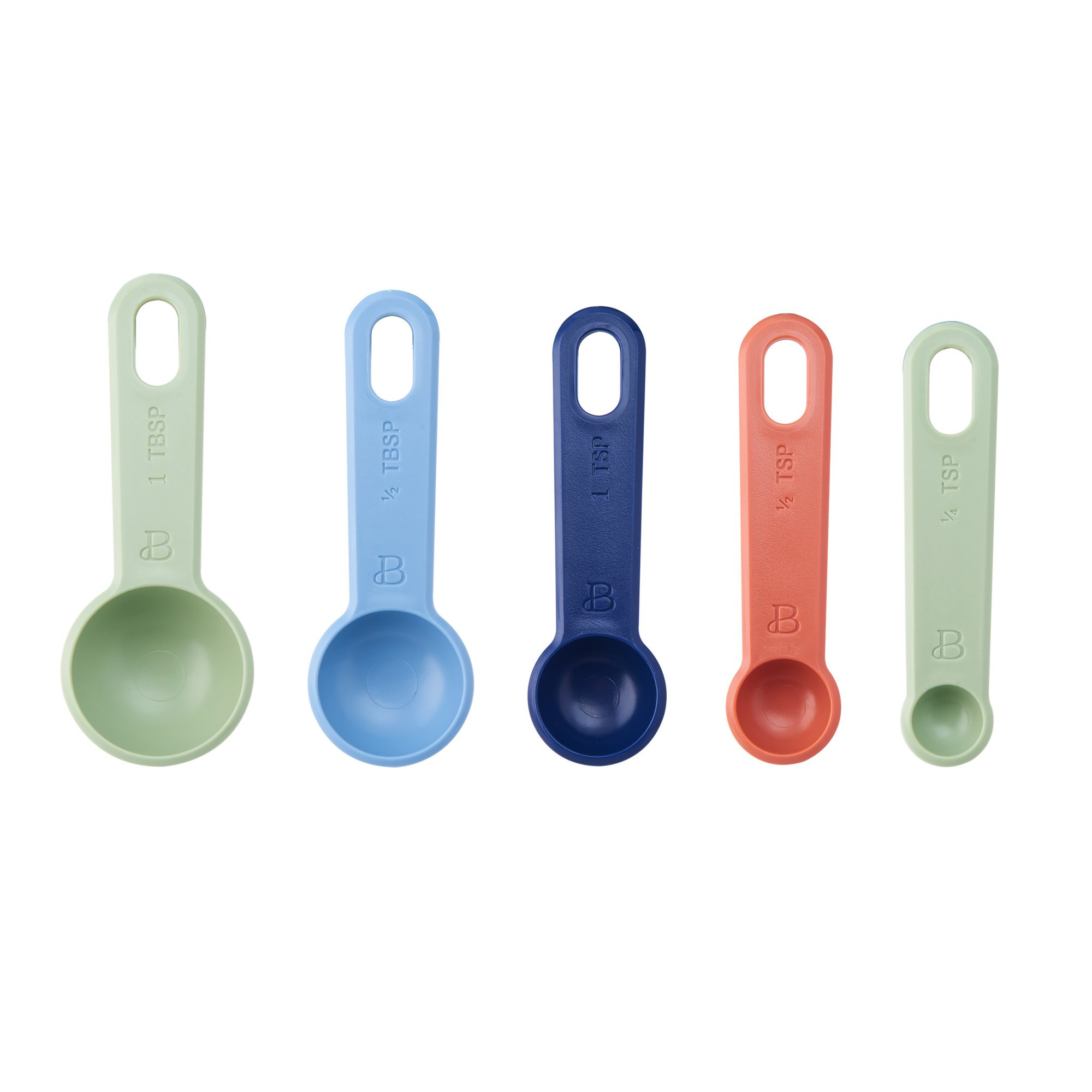 Beautiful Nesting Measuring Spoons with Ring in Assorted Colors | Walmart (US)