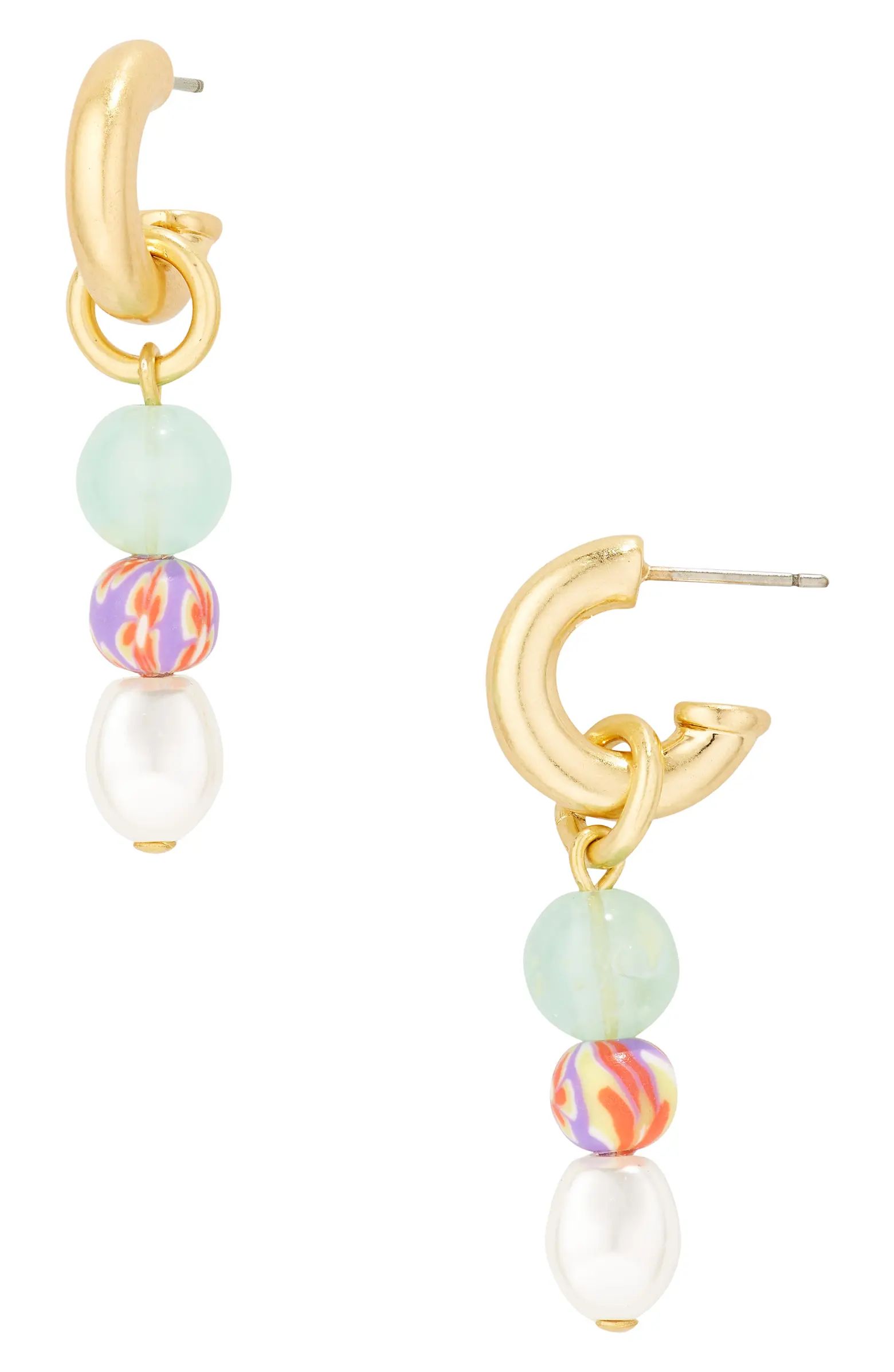 Madewell Upcycled Bead Earrings | Nordstrom | Nordstrom