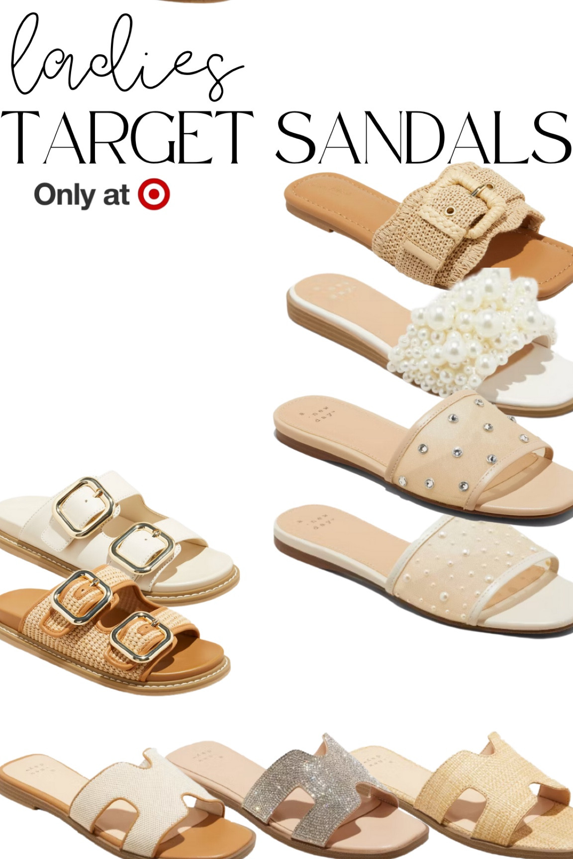 Step into summer with stylish and cute sandals for ladies, perfect for warmer weather. Find your ideal pair only at Target! #SummerSandals #LadiesFootwear #TargetStyle #WarmWeatherFashion #CuteSandals

#LTKShoeCrush #LTKFindsUnder50 #LTKStyleTip