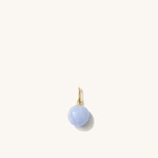 Blue Lace Agate Drop Charm - $68 | Mejuri (Global)