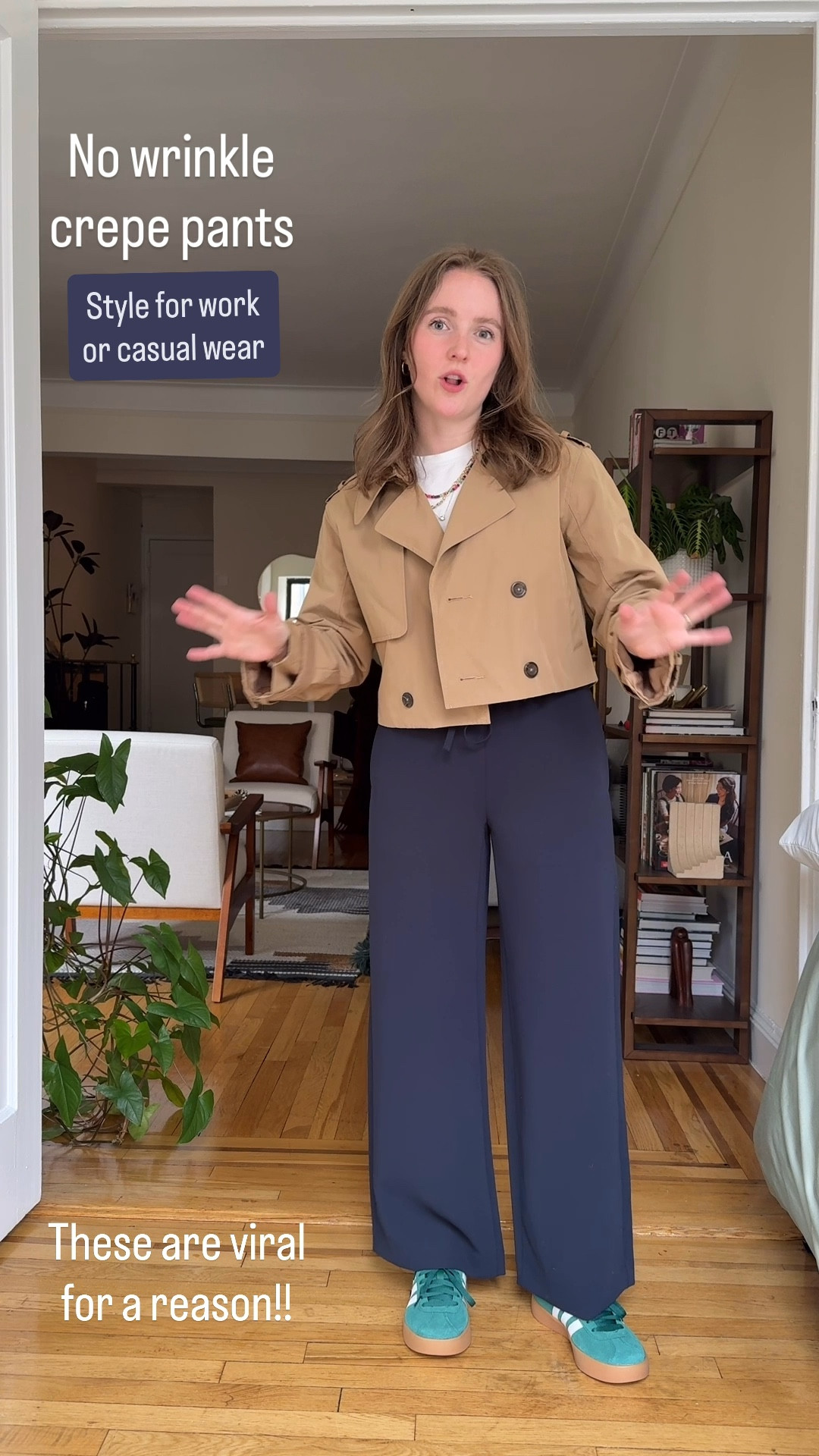 No wrinkle elastic waist pants from Aritzia. Spring essential pant! Wearing xs petite I’m 5ft 2. True to size  

#LTKPetite