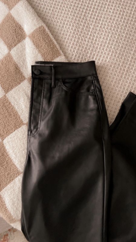 Viral Old Navy black faux leather pants 🖤
On HUGE sale 🏷️
Perfect date night outfit!! 

Follow my shop @lexiechilders on the @shop.LTK app to shop this post and get my exclusive app-only content!

#LTKVideo #LTKSpringSale #LTKsalealert