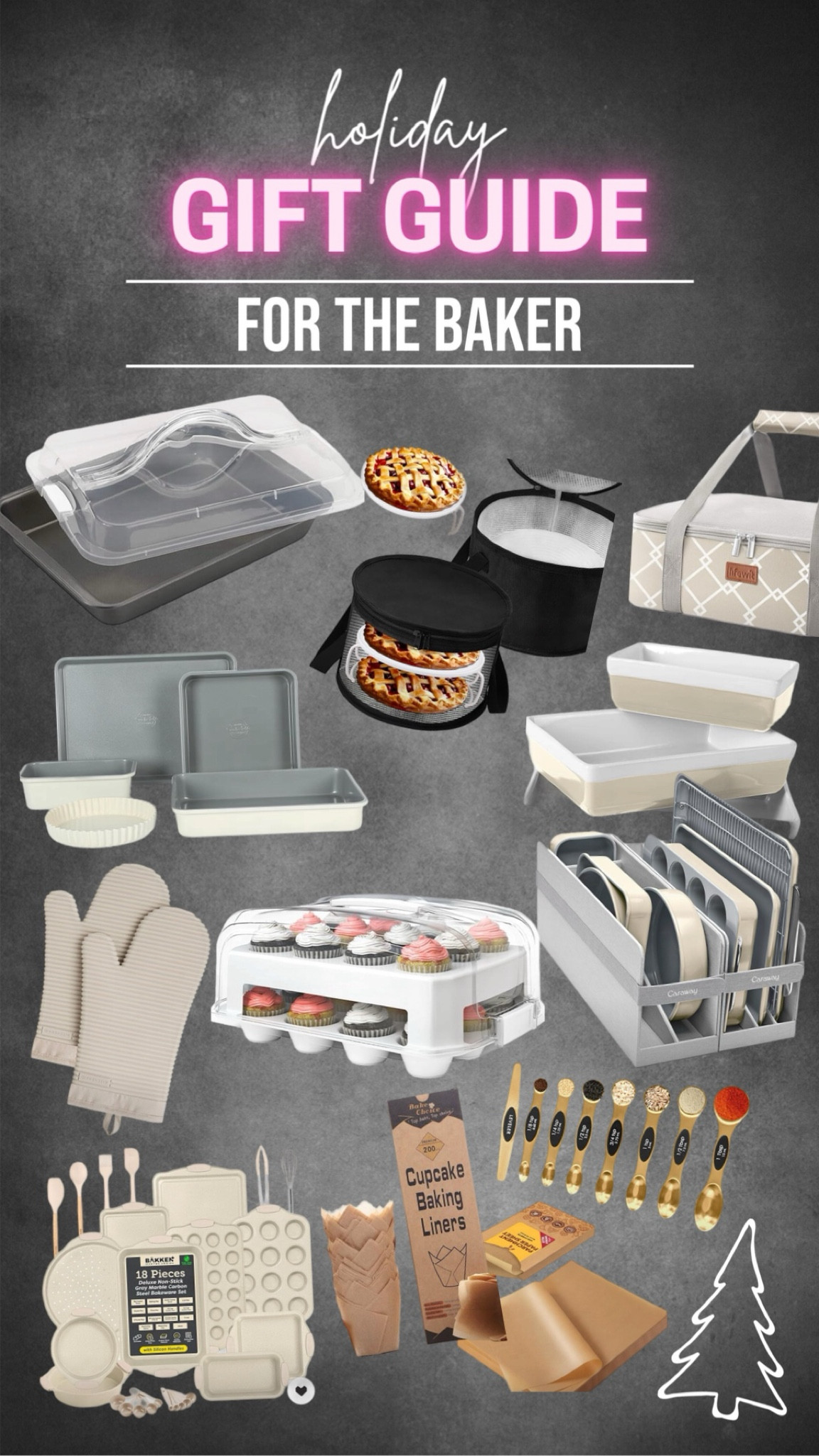 Gifts for the baker - great sales and full sets, plus great carriers and accessories! 🧁 

#LTKGiftGuide #LTKHome #LTKCyberWeek