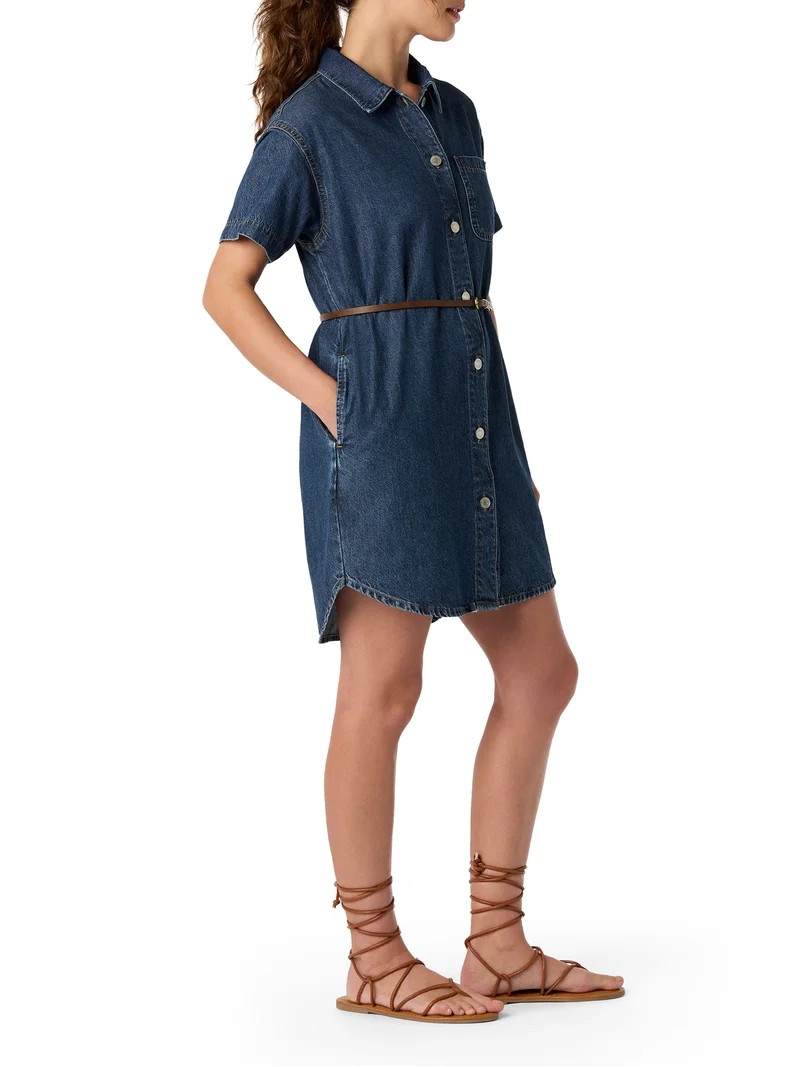 Levi Strauss Signature™ Women's Vintage Shirt Dress, Sizes XS-XXL | Walmart (US)
