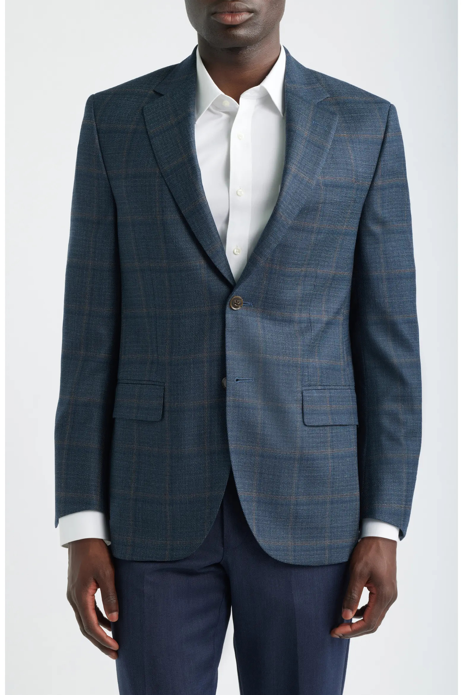 Flynn Classic Fit Green Plaid Wool Sport Coat (Men) | Nordstrom | Nordstrom