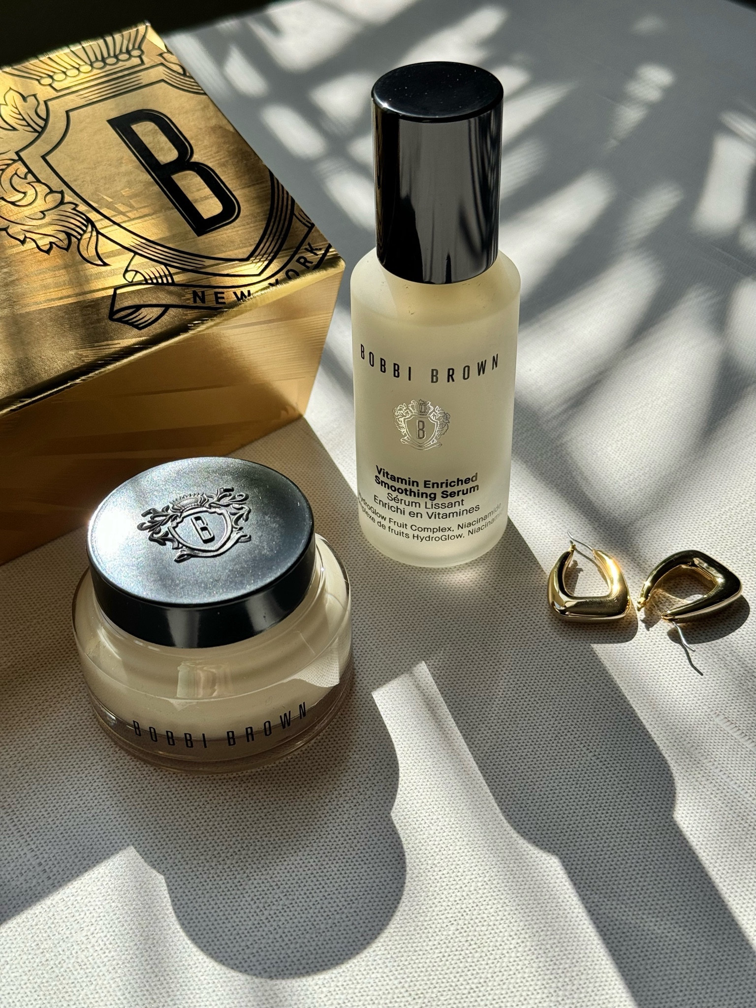 Prep your skin for makeup. Bobbi Brown’s Smoothing Serum boosts moisture and helps even skin tone, allowing make up to set better. Their Vitamin Enriched Eye Cream & Primer is a bestselling product that helps plump while acting as a primer for concealer. 

#LTKbeauty