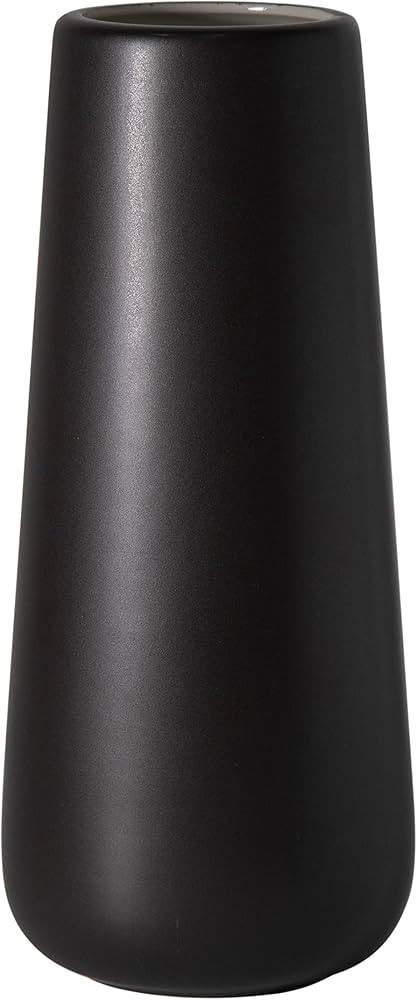 11 Inch Matte Black Ceramic Flower Vase for Home Décor, Design Box Package, VS-MAT-B-11 | Amazon (US)