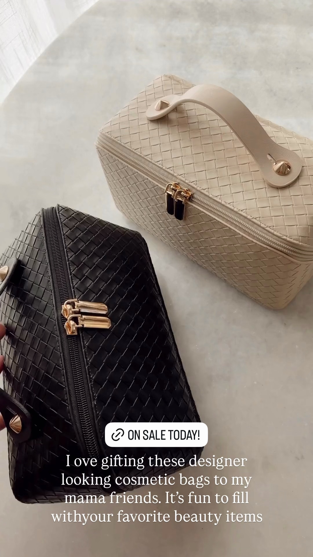 I love gifting these designer looking cosmetic bags to my mama friends. Its fun to fill with your favorite beauty items  

#LTKBeauty #LTKMothersDay #LTKselfcare