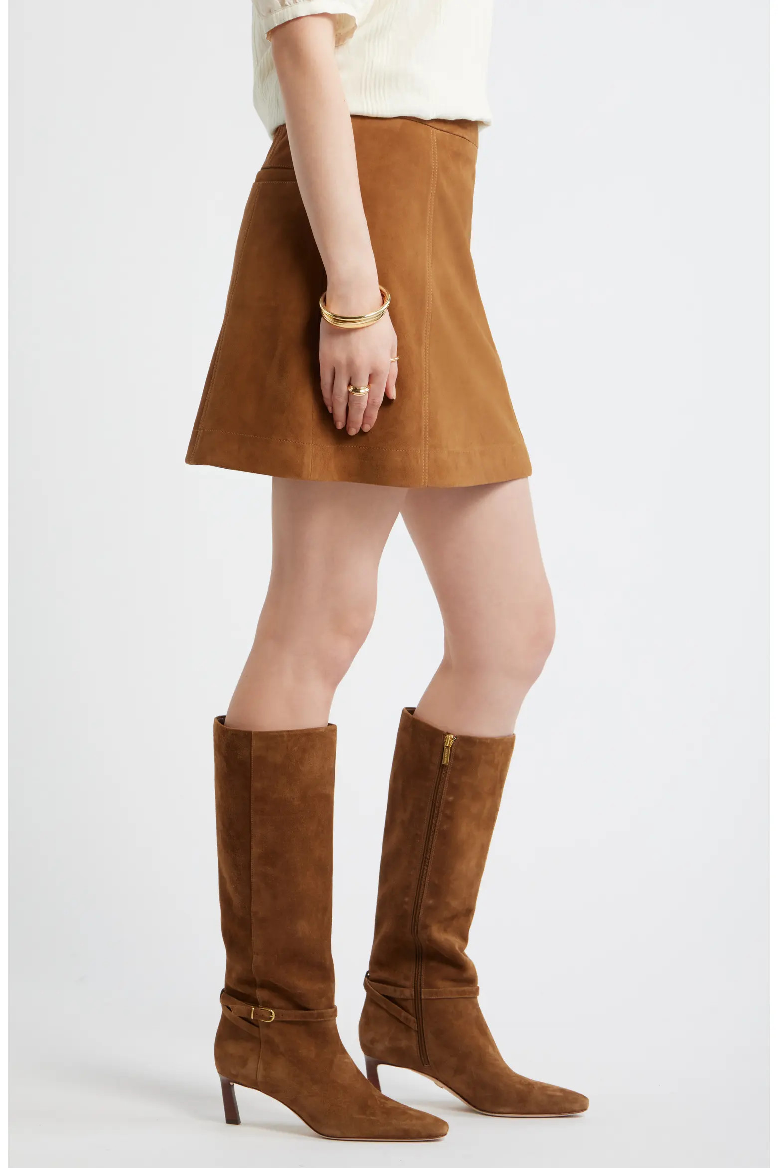 Treasure & Bond Suede Skirt (Women) | Nordstrom | Nordstrom
