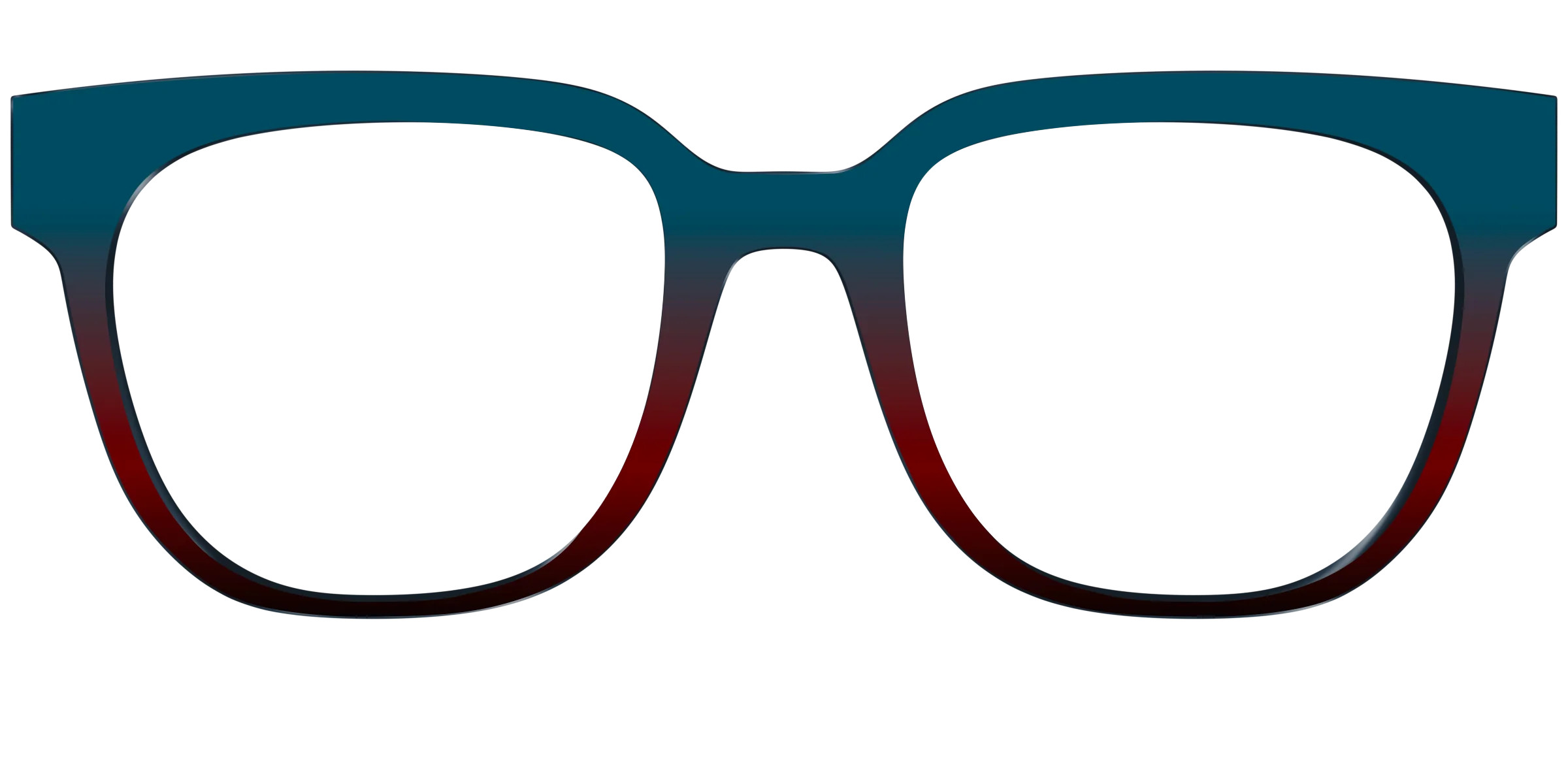 The Teal to Espresso Gradient | Pair Eyewear