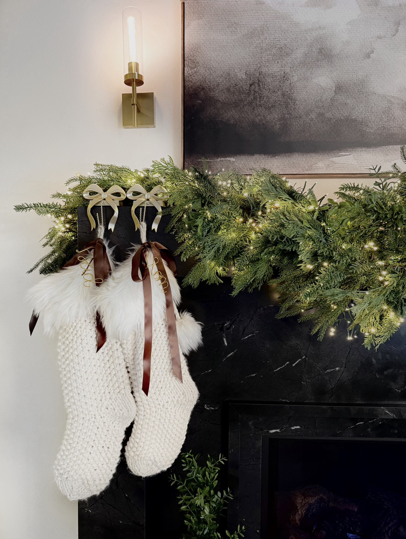 ✨TIMELESS HOLIDAY STYLE · ELEGANT & EFFORTLESS✨ This Pottery Barn–inspired stocking holder brings that designer aesthetic without the designer price. The gold detail and soft bow accent add a warm, elevated touch — creating a festive look that’s simple, classic, and beautifully understated. All found on Amazon.
#TheHillaryStyle #LuxuryHomeDecor #AmazonFinds #HolidayHome #FestiveDecor #NeutralChristmas #ModernOrganic #DesignerLookForLess #CozyChic #ElegantInteriors #HolidayDecor #WinterStyling #HomeAesthetic #SeasonalStyling #AffordableLuxury
 

 #LTKHoliday #LTKSeasonal #LTKOver40