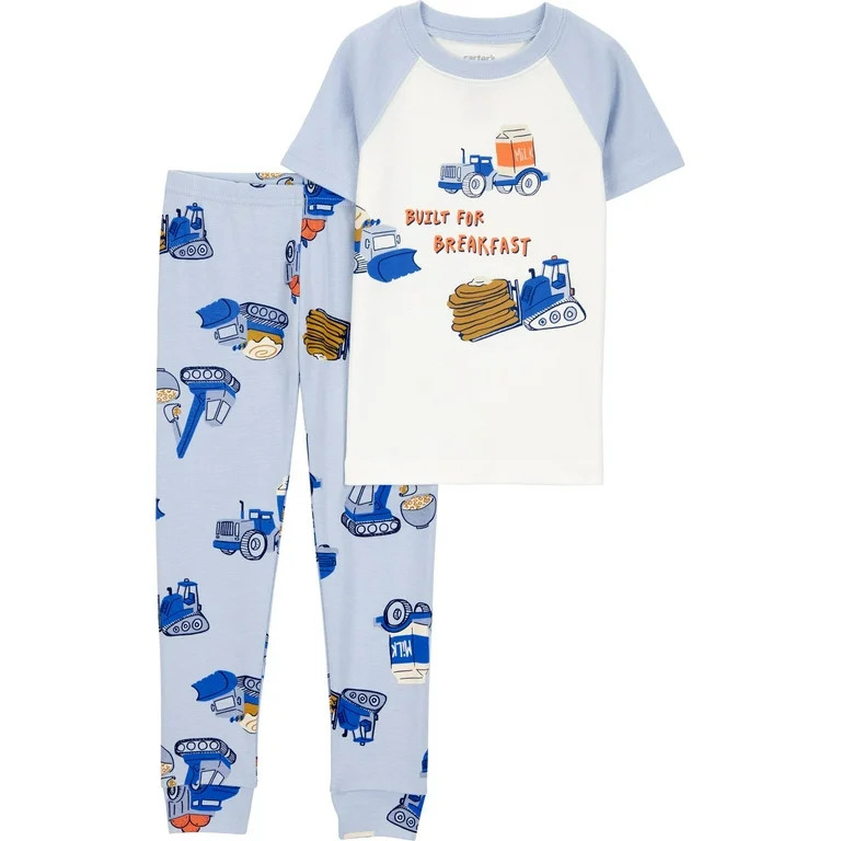 Carter's Child of Mine Baby and Toddler Pajama Set, 2-Piece, Sizes 12M-5T | Walmart (US)