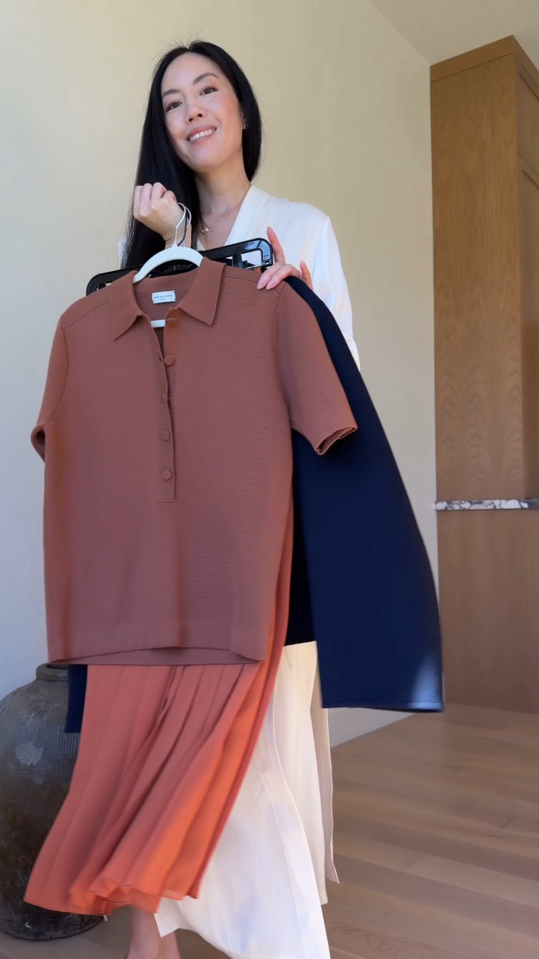 And say yes to a wool or cashmere polo shirt this season! 🍂

Skirt is 5 yrs old my The Row.

#LTKootd #LTKgrwm #LTKWorkwear