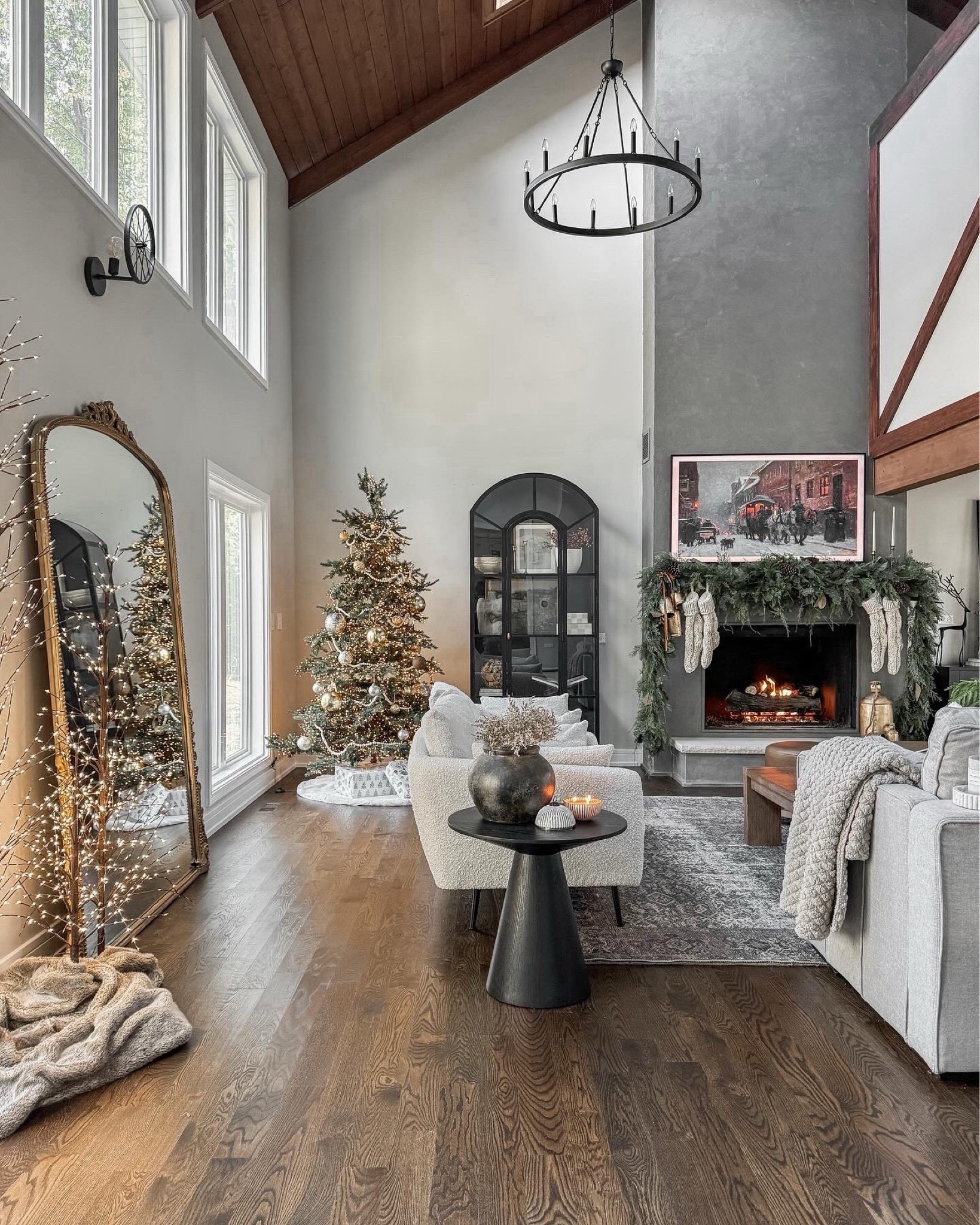 Our holiday great room last year! I can’t wait to show you all the final look for this season with our new flooring and additions! 

#LTKHome #LTKHoliday #LTKStyleTip