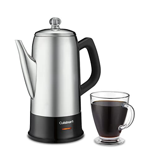 Cuisinart Classic 12 Cup Percolator, PRC-12N, Stainless Steel | Amazon (US)
