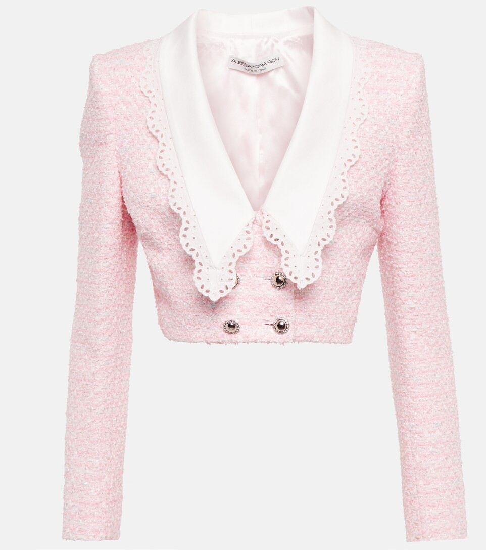 Cropped tweed jacket | Mytheresa (US/CA)