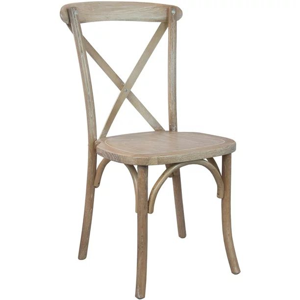 2-pack Driftwood X-Back Chair - Walmart.com | Walmart (US)