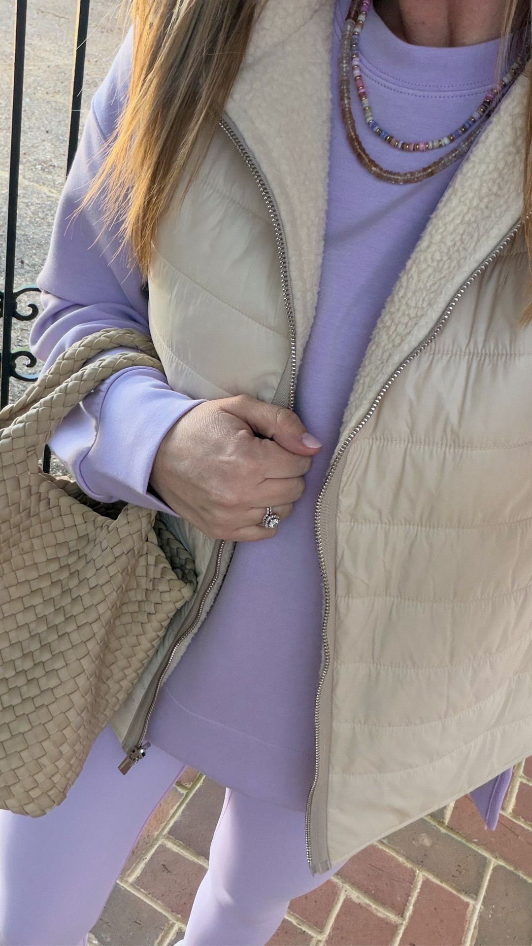 Use code LOCKXSPANX for 15% off + free shipping on your first Spanx purchase! 
Top- small
Leggings- small (don’t size down!)
#spanxpartner 