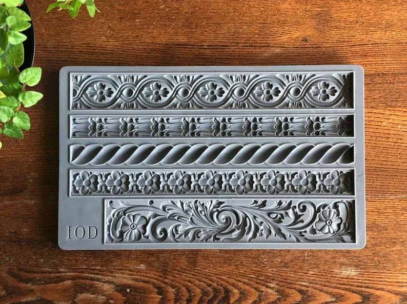 Trimmings 2 IOD d\u00e9cor mould 6 x 10 - by Iron Orchid Designs | Etsy (Global)