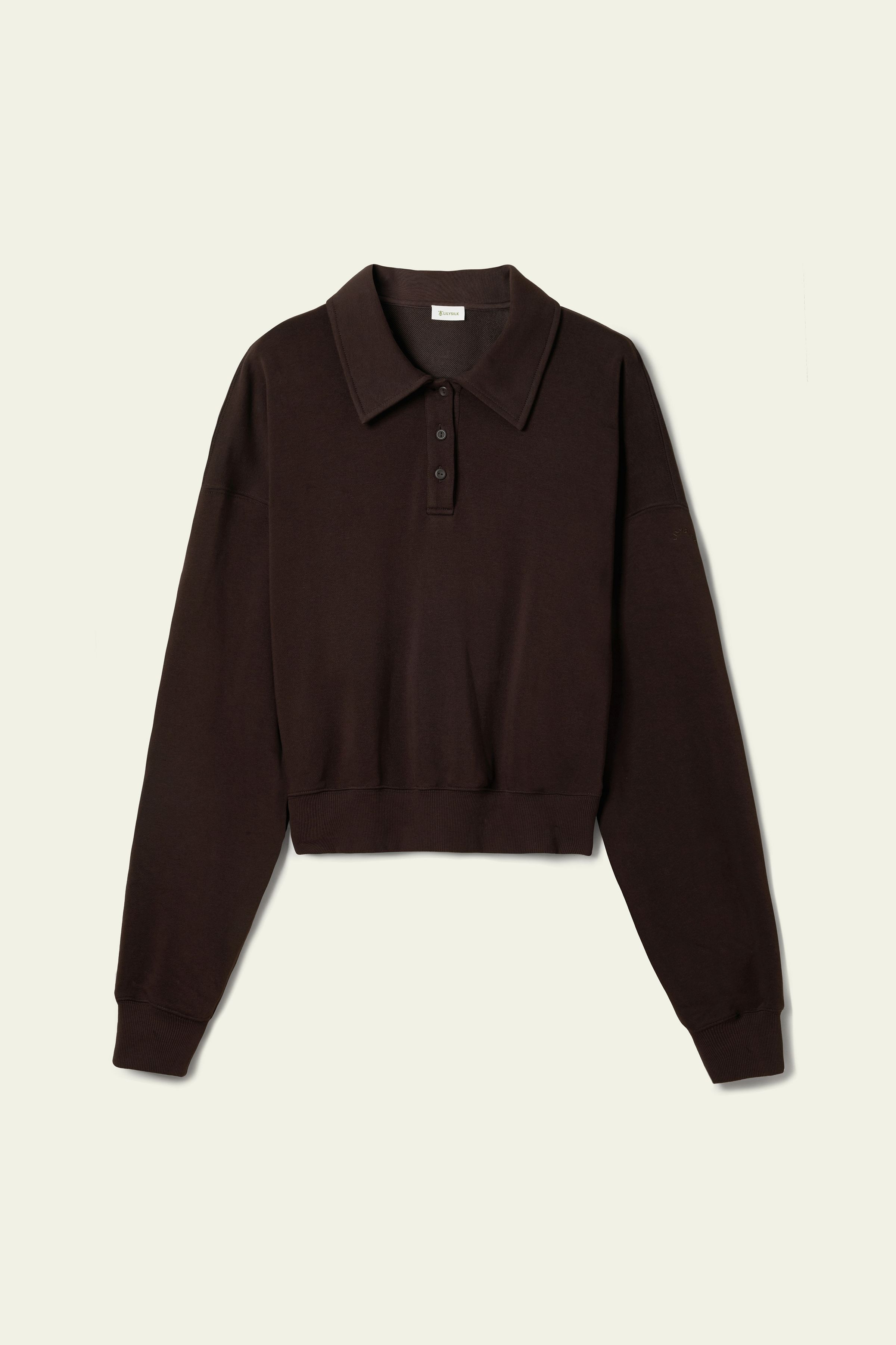 Heirloom '89 Polo Sweatshirt | LILYSILK