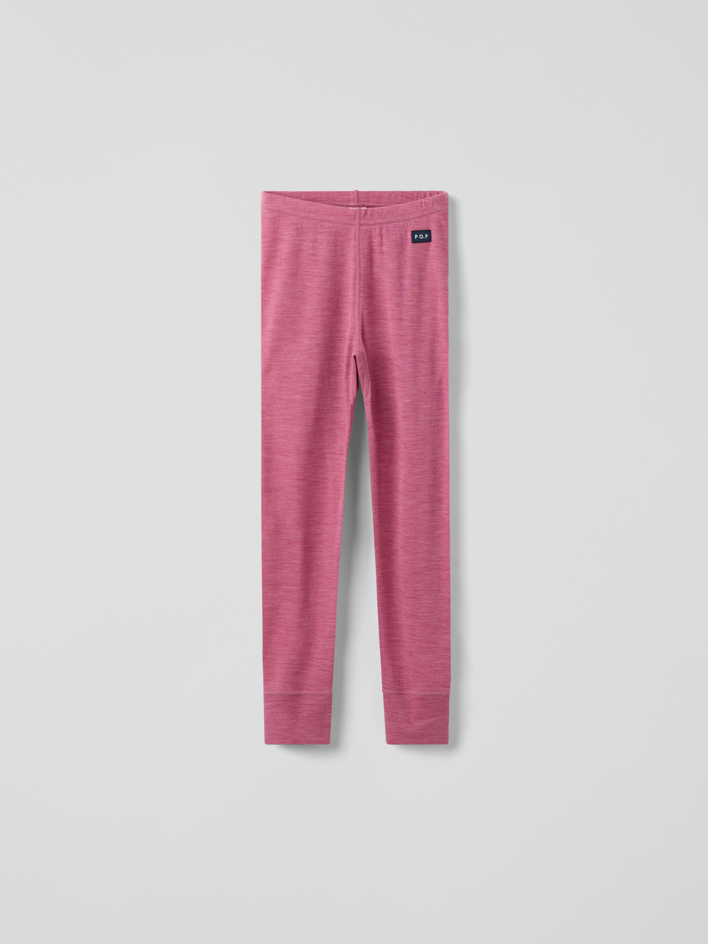 Long johns merino wool - Pink | Polarn O Pyret