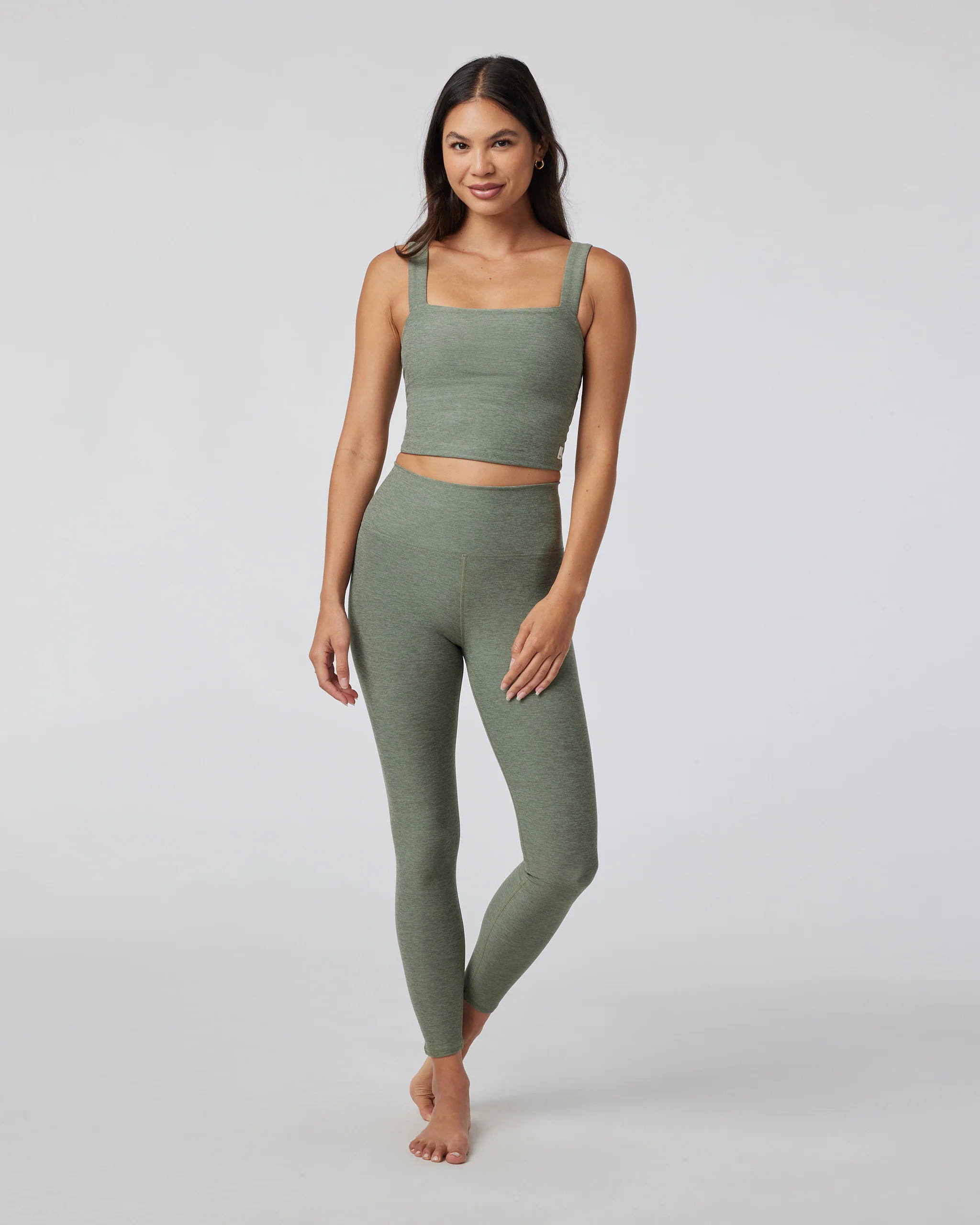 Clean Elevation Legging | Pistachio Heather | Vuori | Vuori Clothing (US & Canada)
