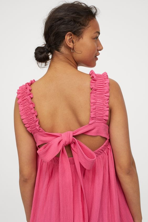 Robe trapèze avec nœud | H&M (FR, IT, ES, PT, BE)