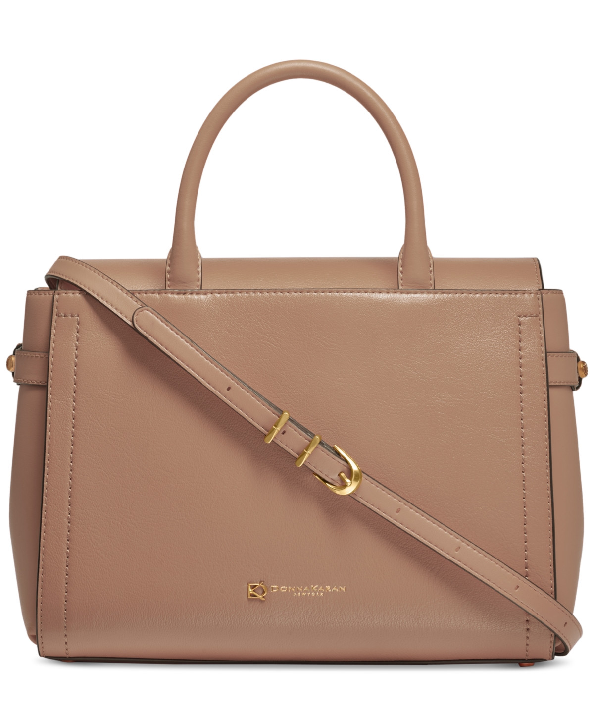 Donna Karan New York Roslyn Top Handle Satchel - Fawn | Macy's