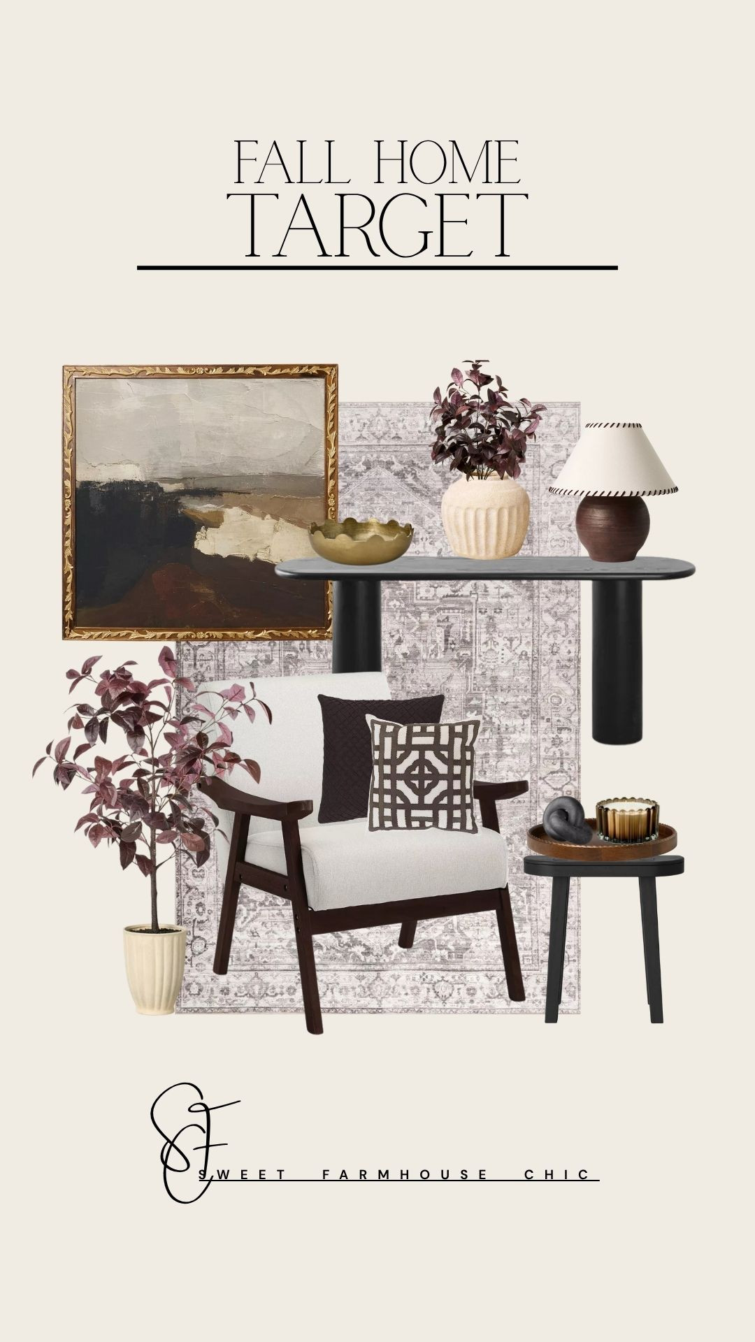 Target Fall Home 

// Fall Home, Fall Home Decor, Target Fall, Target Home, Target Home Finds, Target Home Decor, Fall Living Room, Living Room, Living Room Furniture, Living Room Decor, Living Room Inspo, Living Room Rug, Decorative Bowl, Wall Art, Wall Art Decor, Framed Wall Art, Framed Art, Table Lamp, Lampshade, Threshold, Target Throw Pillows, Throw Pillow, Artificial Plants, Target Chair, Living Room Chair, Decorative Tray,  Accent Table, Console Table, Target Vase, Indoor Planter, Target Rug, Target Area Rug 

 

#LTKSeasonal #LTKHome #LTKautumn