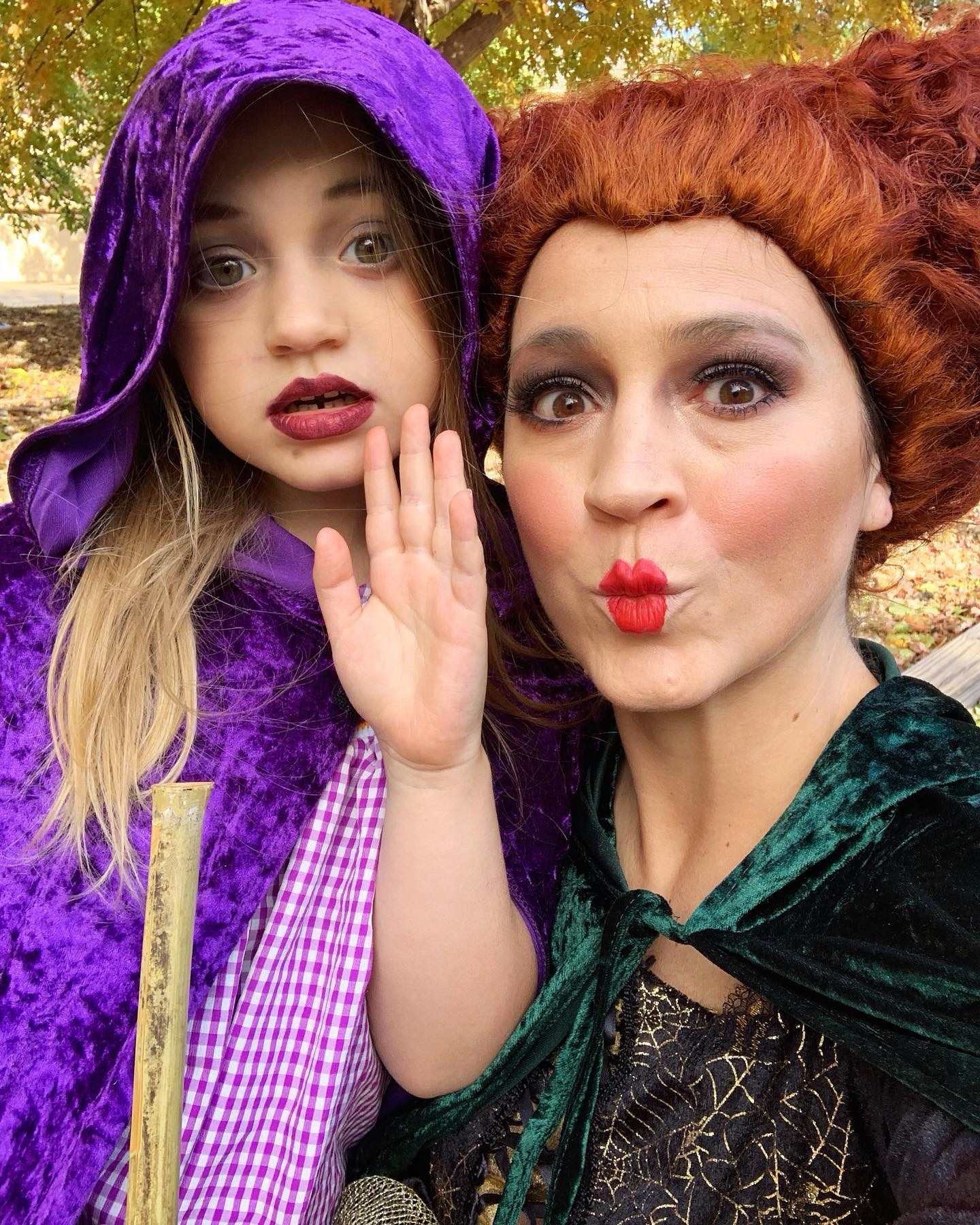 Come sistahs, we fly! 🧹

Products used for our Sanderson Sisters Makeup! 🔮 For full list and tips, make sure to check out my blog post.

#LTKHoliday #LTKHalloween #LTKSeasonal
