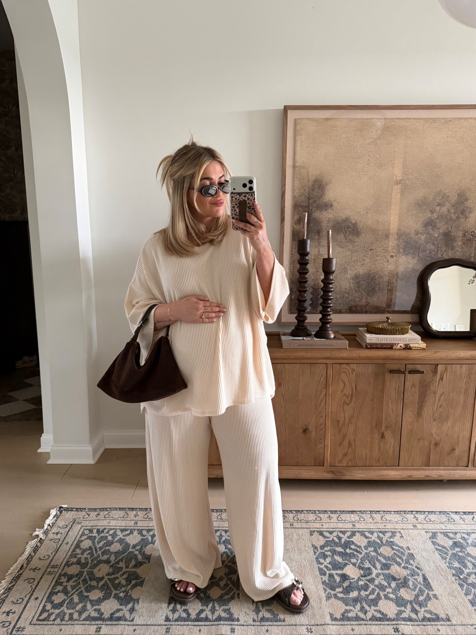 Wearing an XXL — prob could have did an XL! 