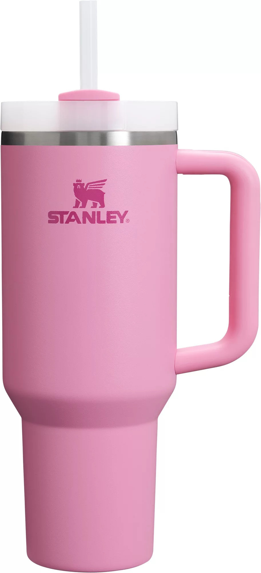 Stanley 40 oz. Quencher H2.0 FlowState Tumbler, Peony Pink | Golf Galaxy