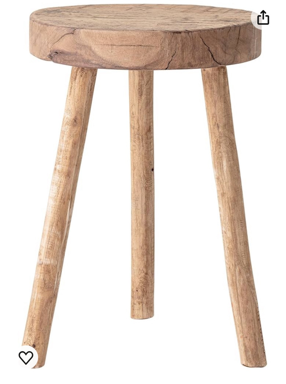 Here’s the smaller sized chunky wood stool! Next to your tub, or in the corner to hold your handle. This stool is a favorite in this house! 

#LTKhome