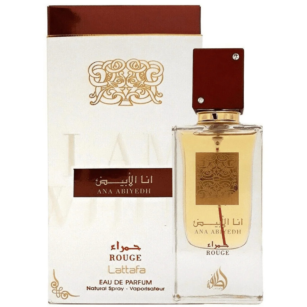 Lattafa Perfume Ana Abiyedh Rouge Eau De Parfum Natural Spray for Men- 60ml (2.0 oz) | Walmart (US)