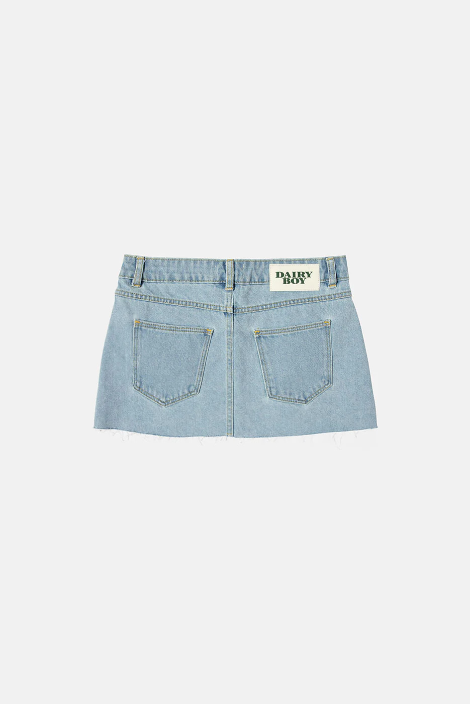 Bambi Mini Skirt - Light Wash | Dairy Boy