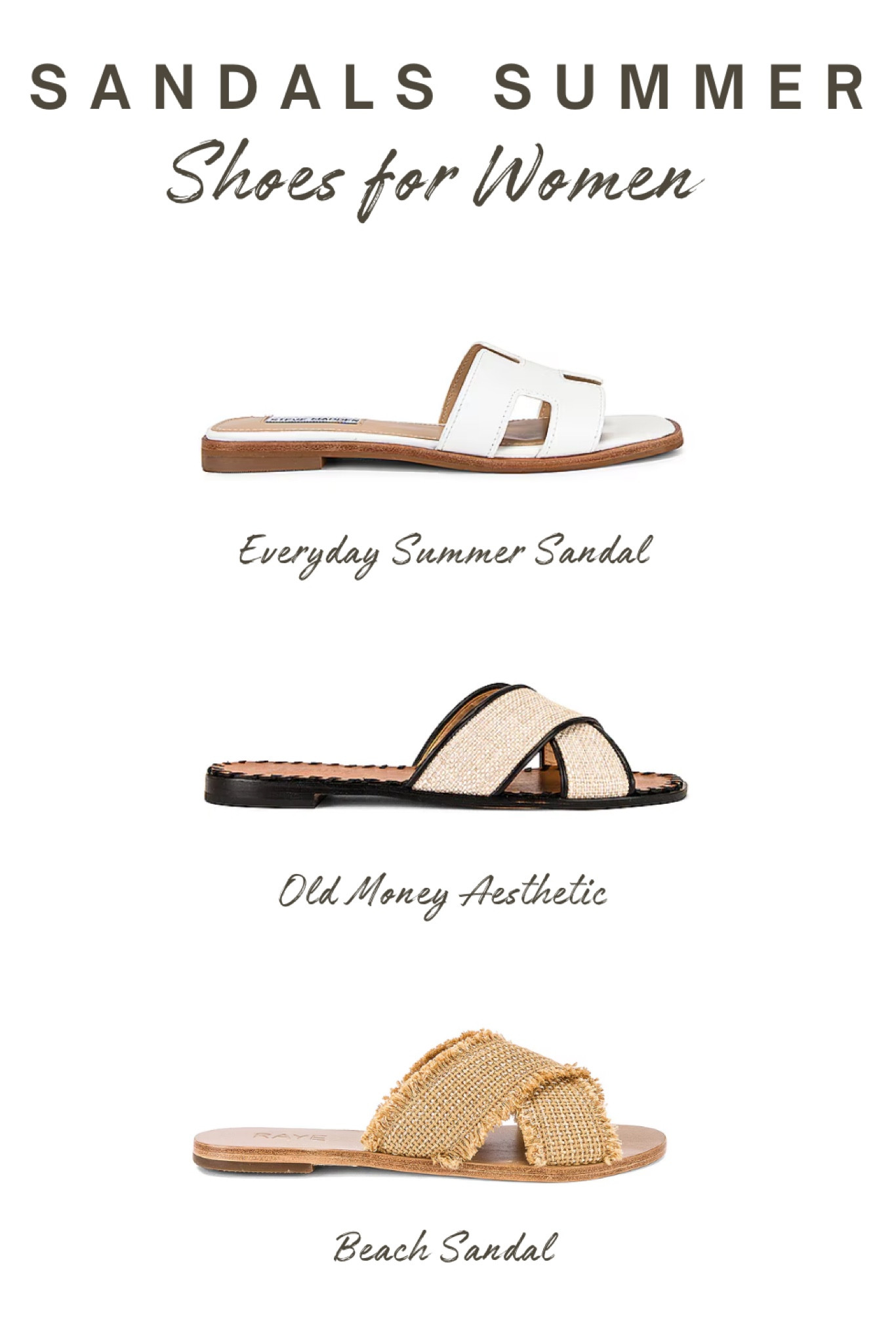 Summer sandals for women 2024. These summer shoes are the perfect basic sandals to add into your wardrobe 

#LTKTravel #LTKSwim #LTKSeasonal