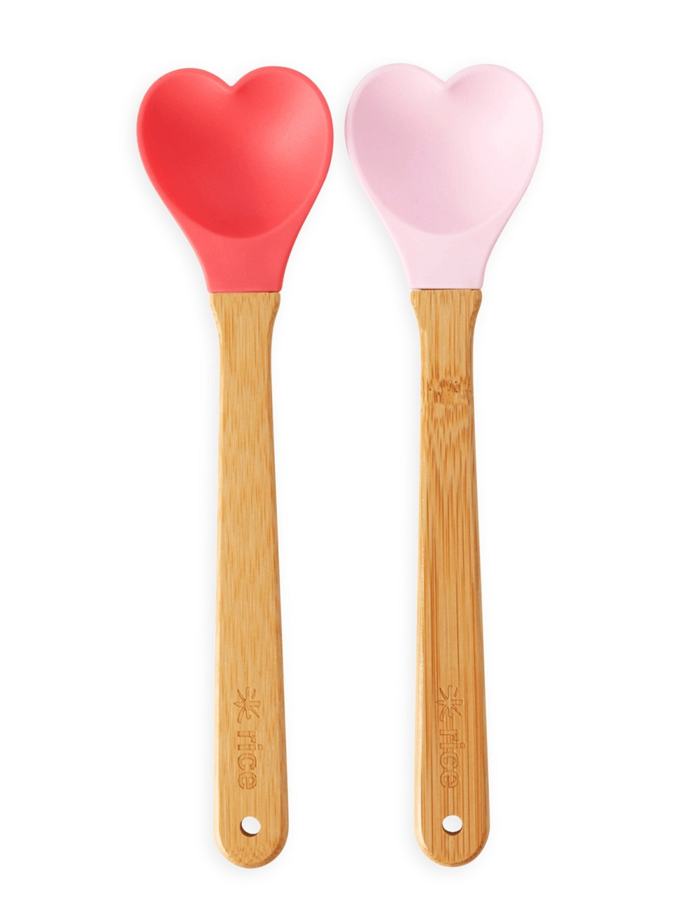 Mini Heart 2-Piece Silicone Spoon Set | Saks Fifth Avenue