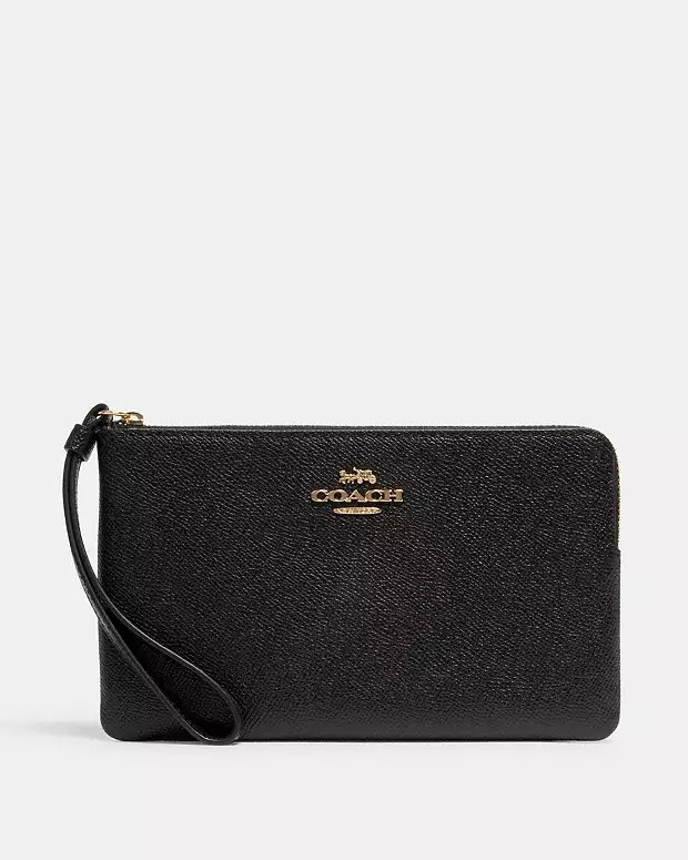 Large Corner Zip Wristlet | Coach Outlet US