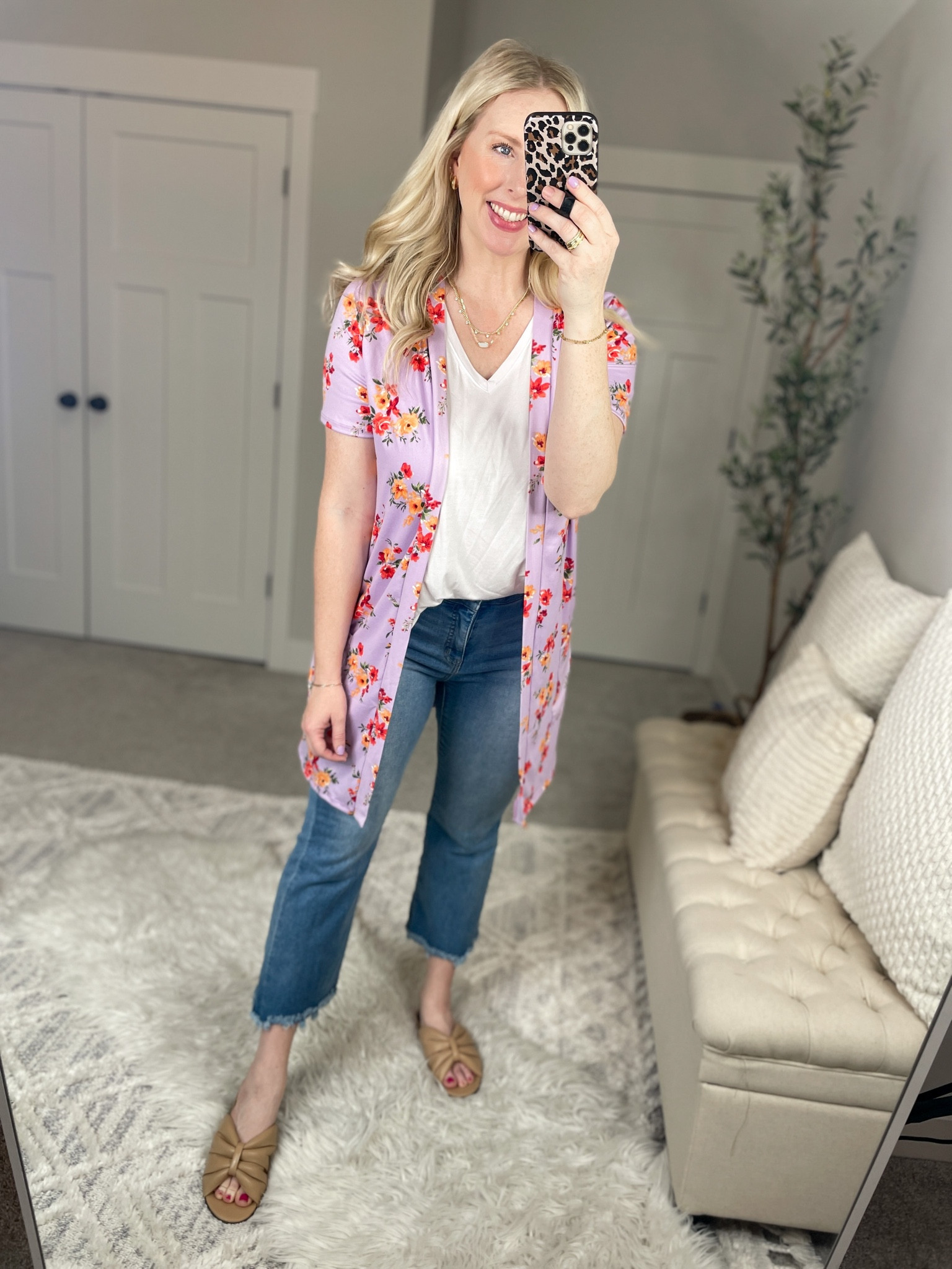 Daily try on, Jane find, floral cardigan, spring outfit 

#LTKunder50 #LTKstyletip #LTKFind
