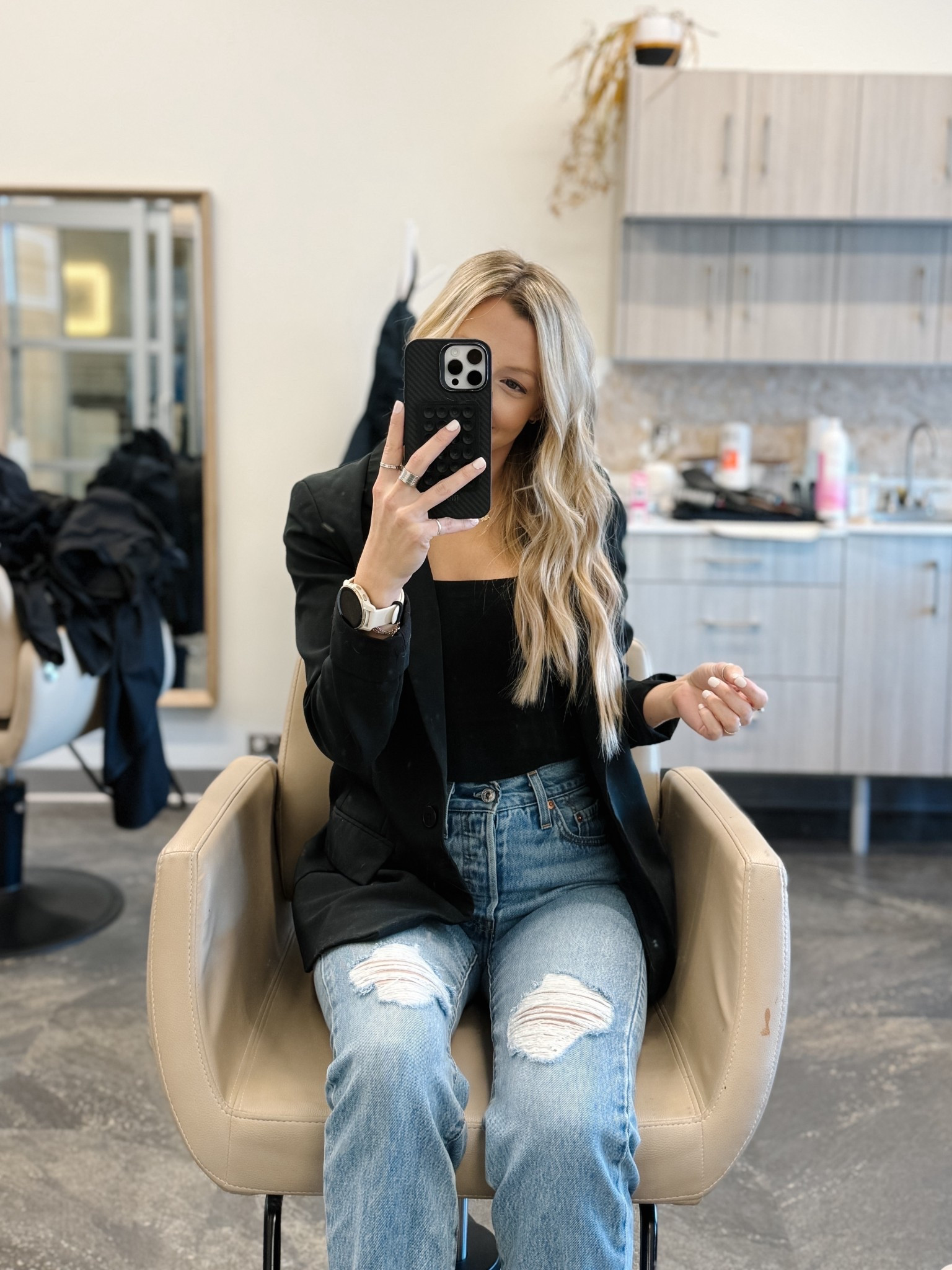 Hair day transformation look!

#LTKdayinmylife #LTKootd #LTKgrwm