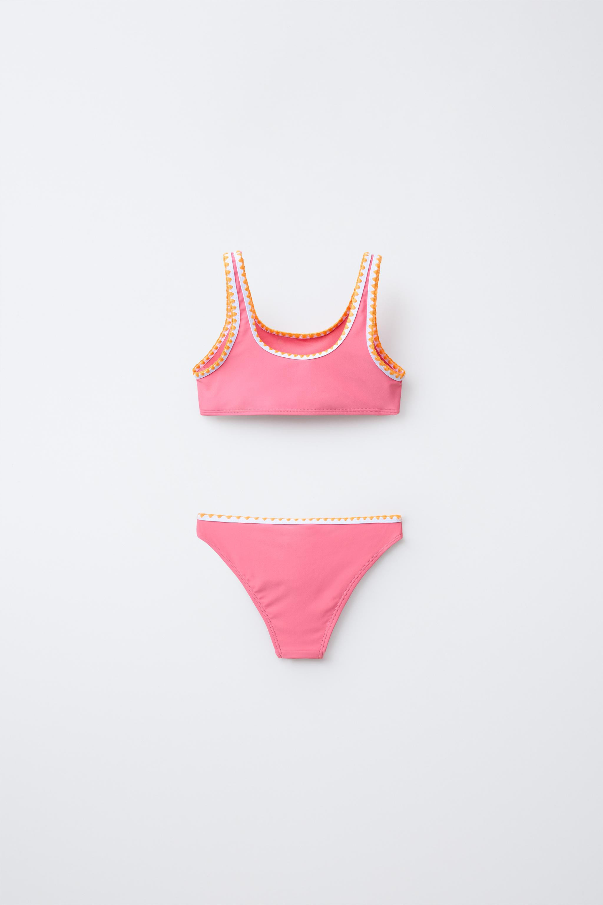 6-14 YEARS/ EMBROIDERED BIKINI | Zara US