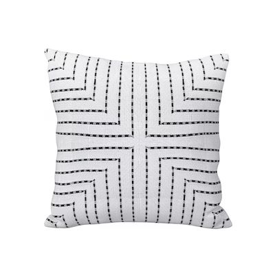 Origin 21 Striped Black Square Throw Pillow Lowes.com | Lowe's