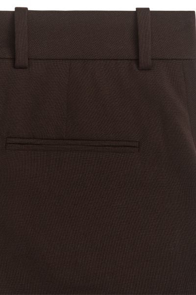 Wide Hopsack Wool Trousers | H&M (UK, MY, IN, SG, PH, TW, HK)
